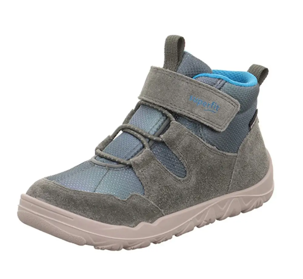 Chlapecké celoroční barefit boty WALDERI Green/Turquoise Superfit 1-000910-7000 -
