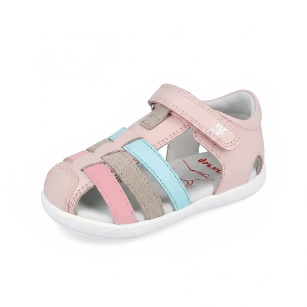 Dívčí barefoot sandály CASUAL COTTON Biomecanics 262325-C779 -