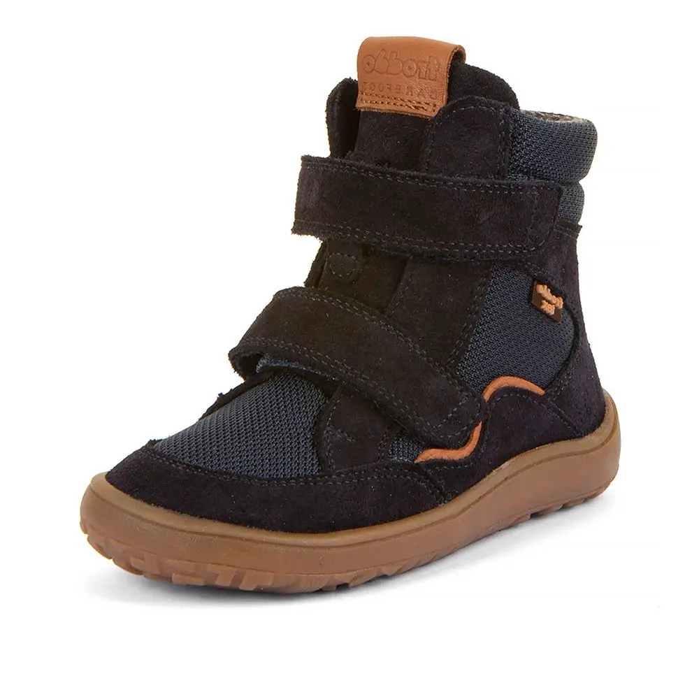 Chlapecké zimní barefoot boty TEX WINTER TL Dark Blue Froddo G3160247-T - 28