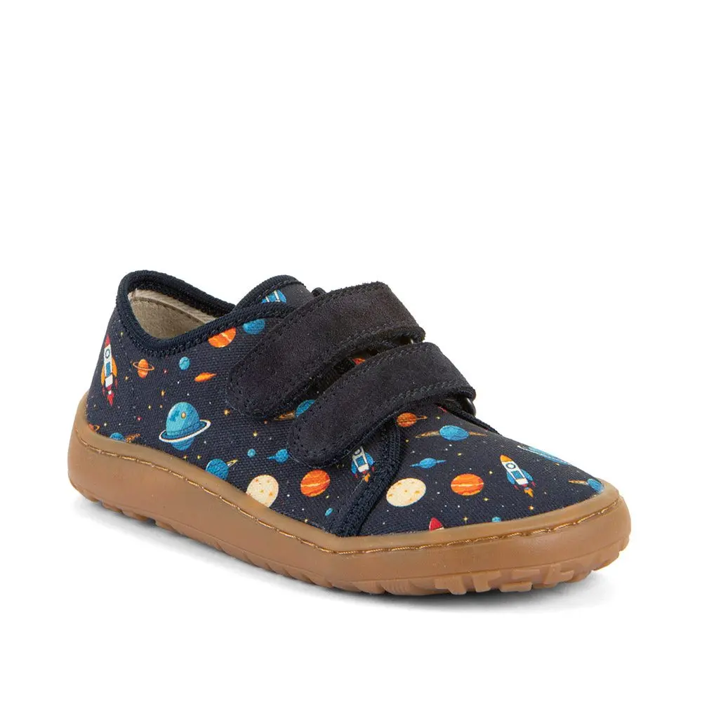 Dětské plátěné barefoot tenisky CANVAS BLUE Froddo G1700440-28 - 35