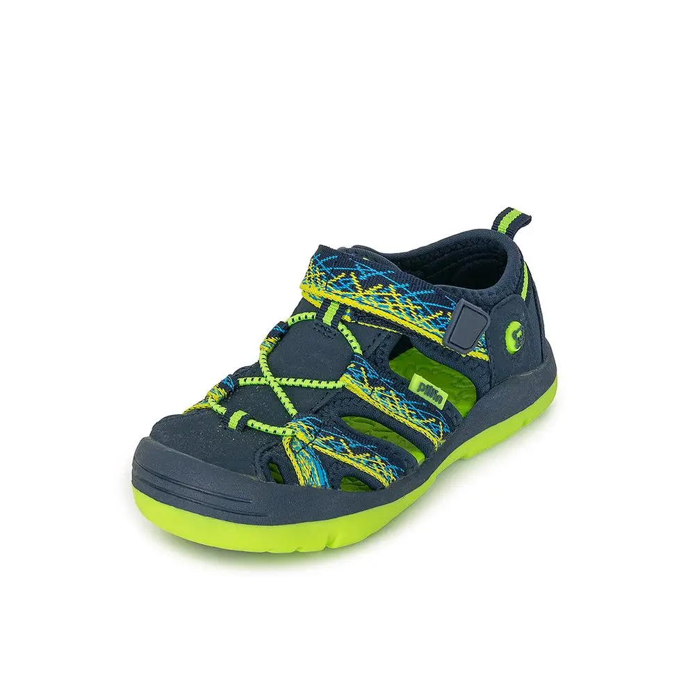 Chlapecké sandály BUGGA TIKI Dark Blue/Green - tmavě modré