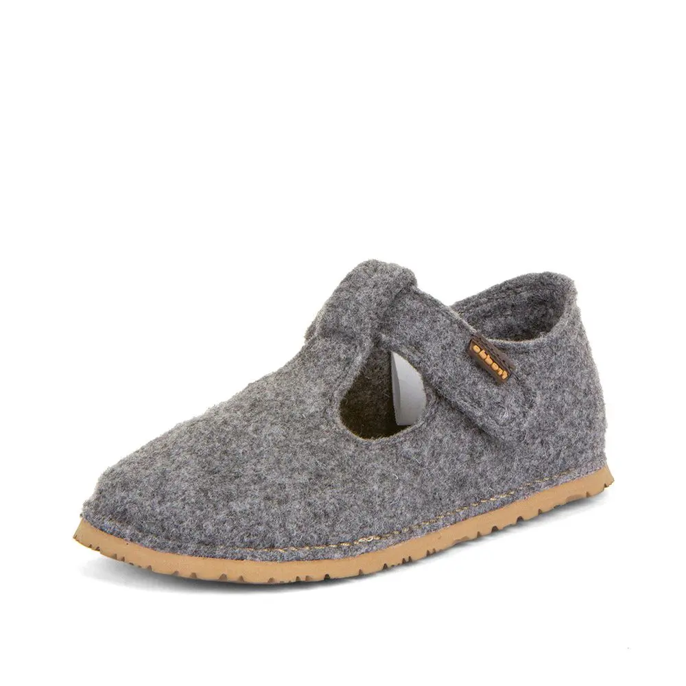 Chlapecké barefoot bačkory FLEXY WOOLY Gray; Froddo; G1700378-2; šedá -