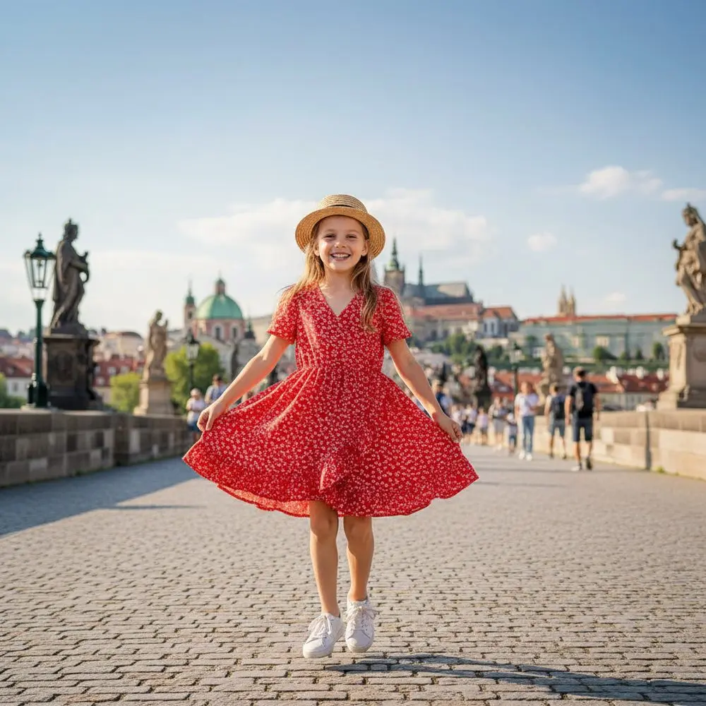 Šaty dívčí, Minoti, 14dress 34, Holka