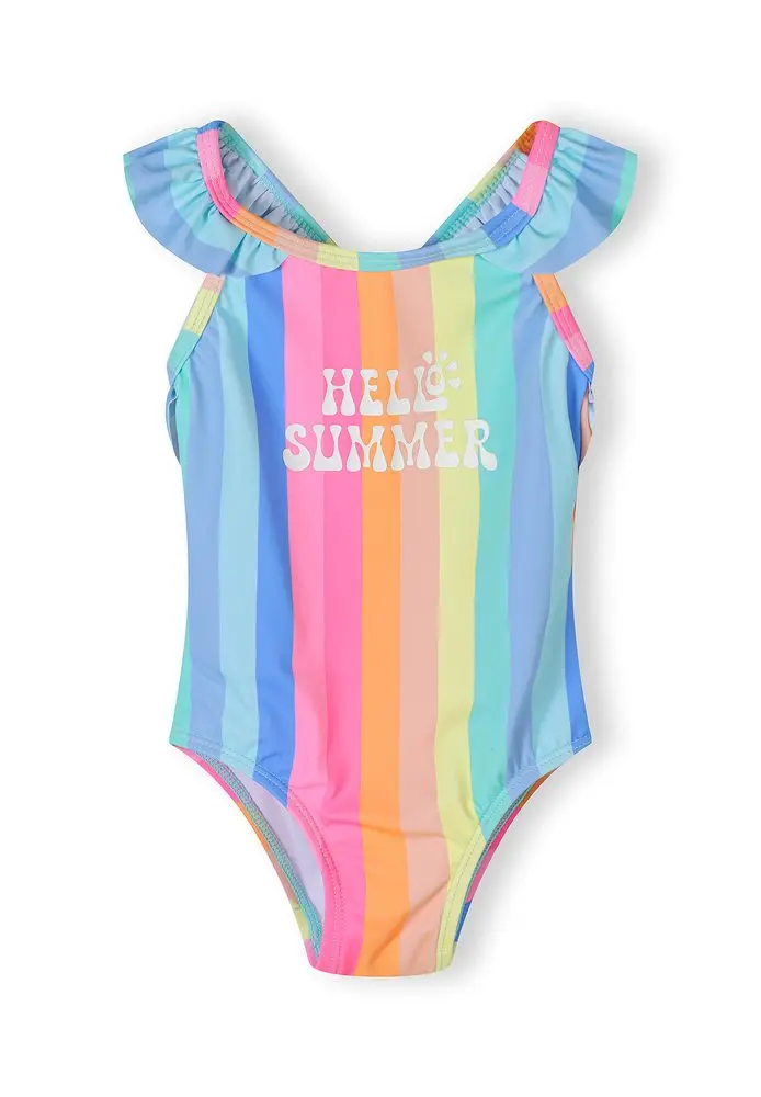 Plavky dívčí jednodílné Minoti 30SWIM106
