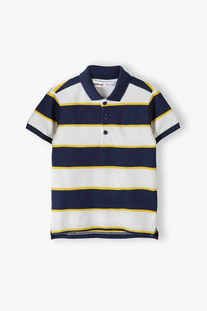 Tričko chlapecké Polo s krátkým rukávem, Minoti, 13polo 12, Kluk