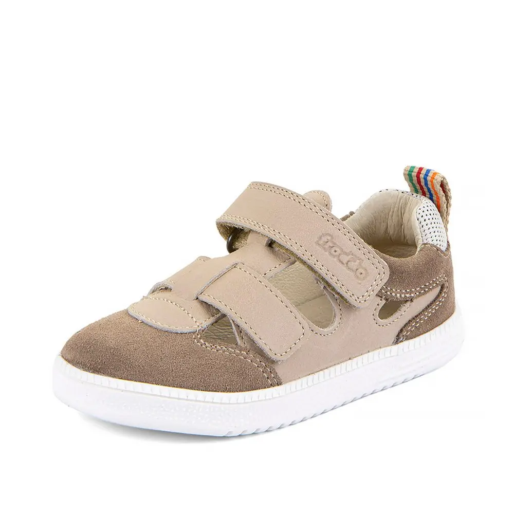 Chlapecké barefoot sandály LOOP SANDAL Taupe Froddo G3150292-3 -