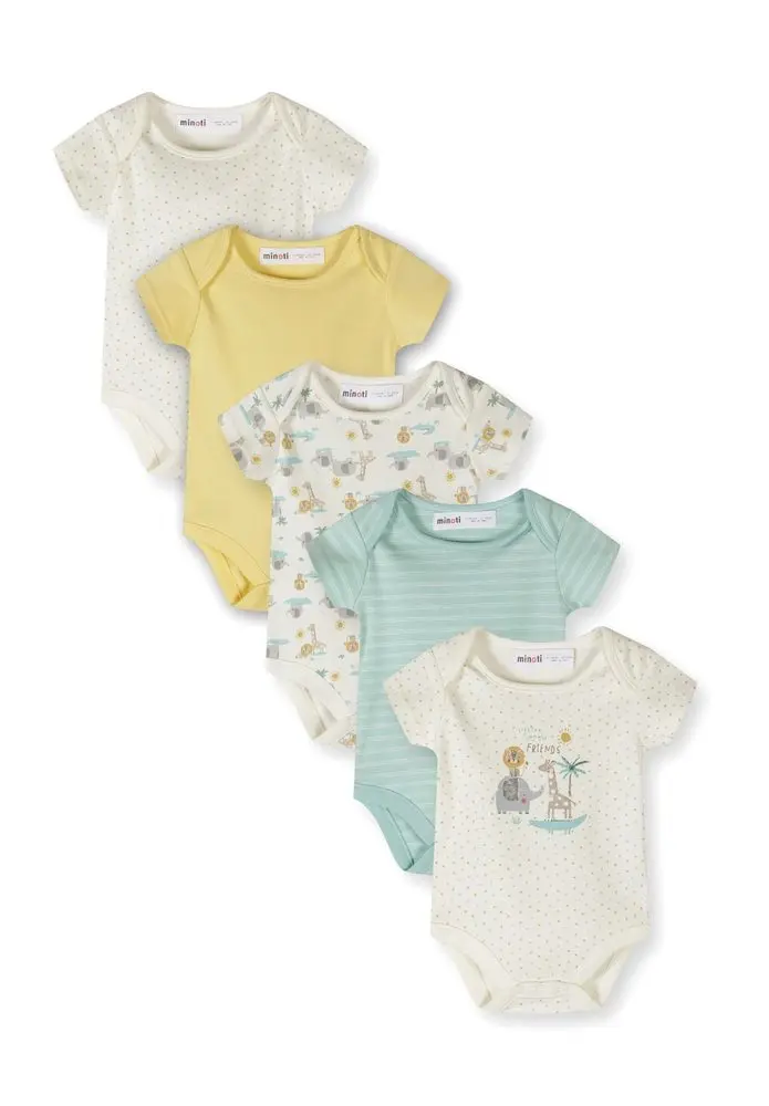 Body kojenecké 5pack Minoti NOSBABYPACK2 -
