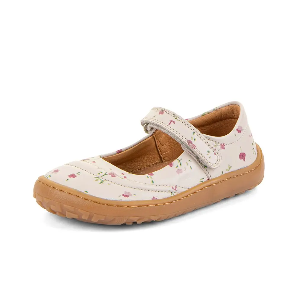 Dívčí barefoot kožené baleríny MARY J FLOWES Froddo G3140195-3