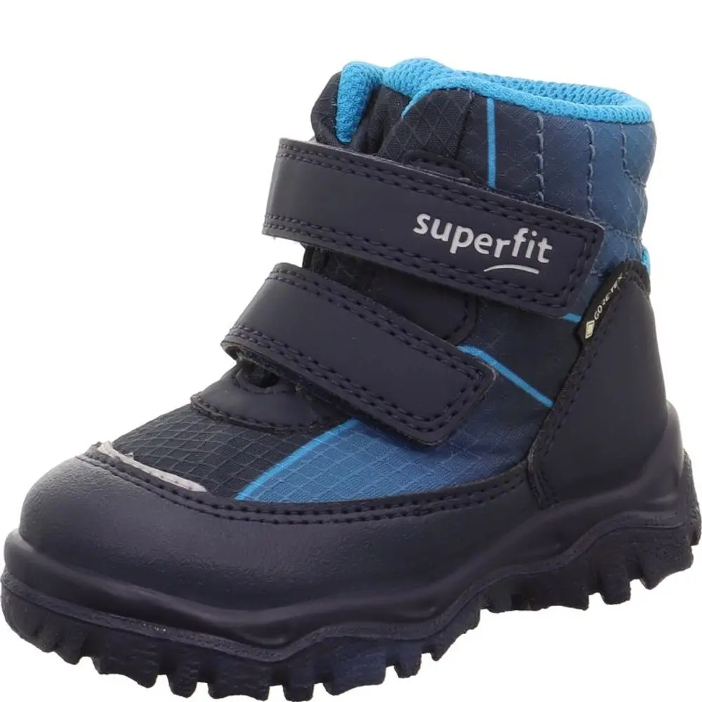 Dětské zimní boty Superfit HUSKY+ Blue/Turquoise GTX 1-006062-8000