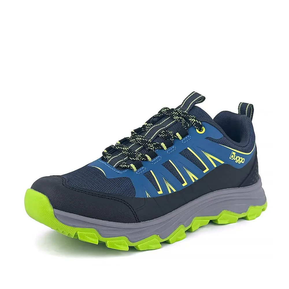 Chlapecké outdoorové boty na tkaničky Bugga TARA Blue B00203-04