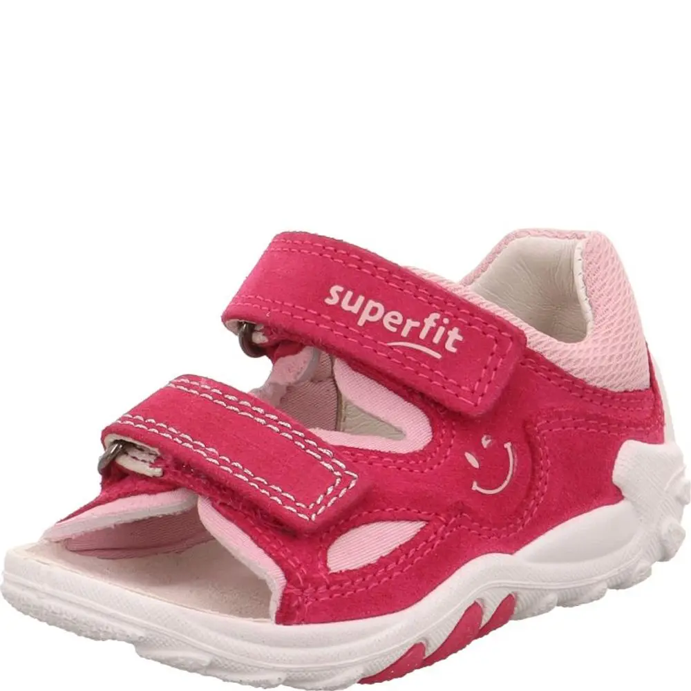 Dívčí sandály FLOW Pink/Pink Superfit 1-000034-5500 růžová - 22