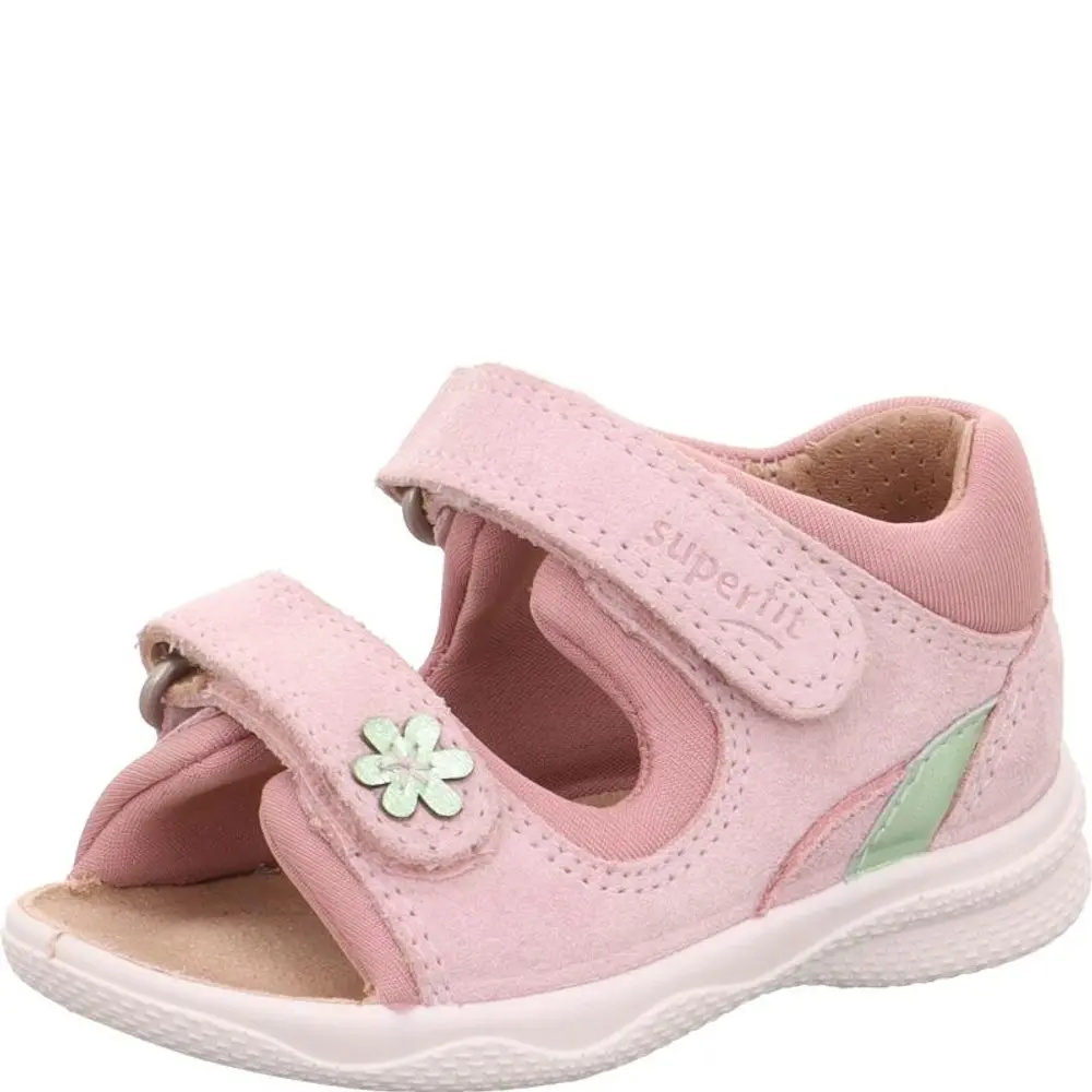 Dívčí sandály POLLY Pink/Light green Superfit 1-600096-5500 růžová -