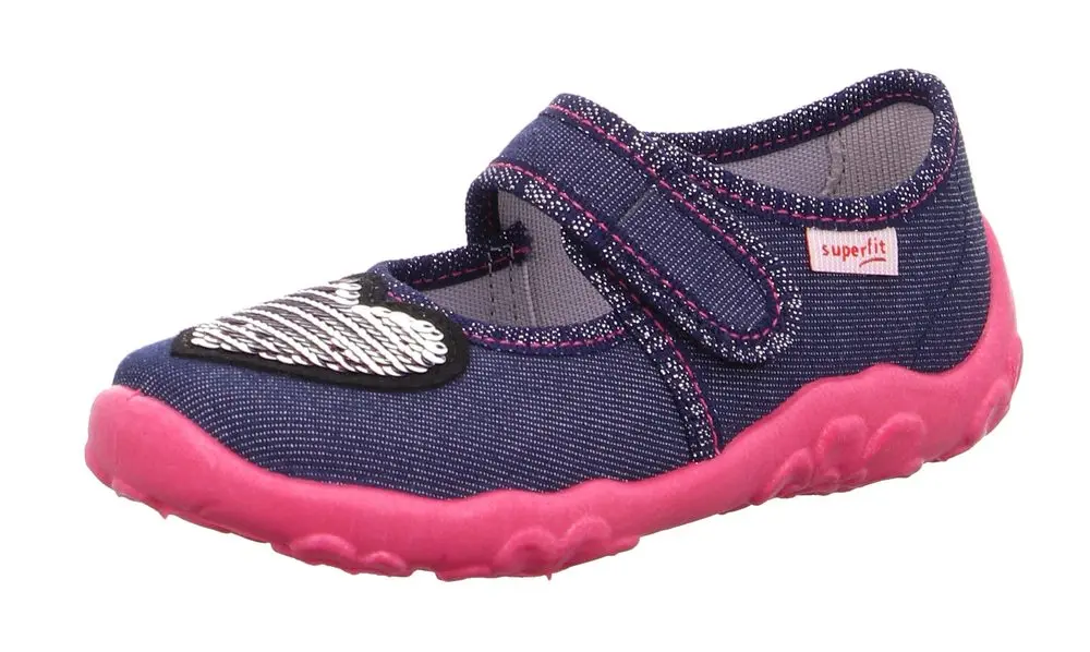 Dívčí bačkůrky BONNY, Superfit, 1-000280-8000, modrá -