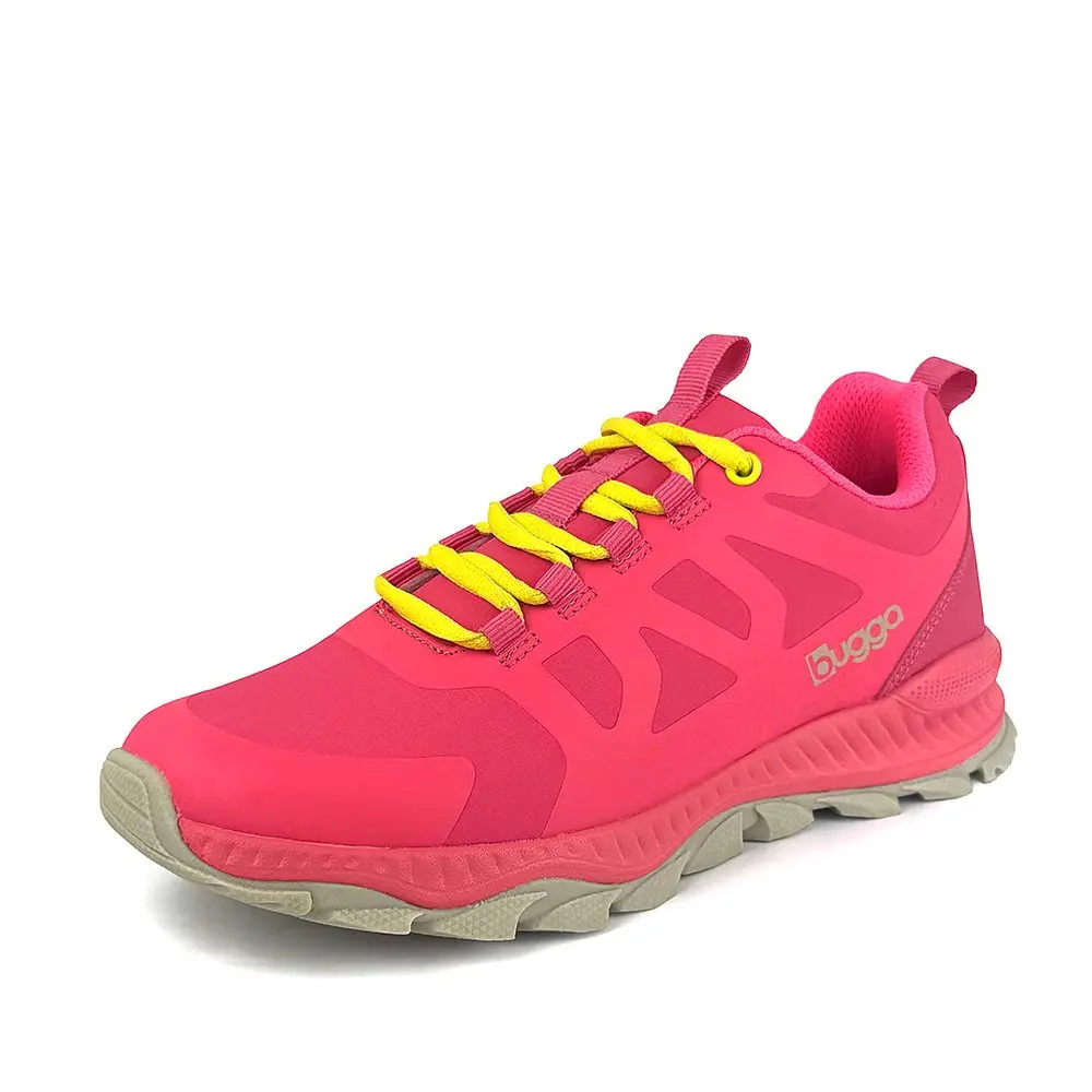 Dívčí outdoorové boty na tkaničky Bugga ORZA Pink B00207-03