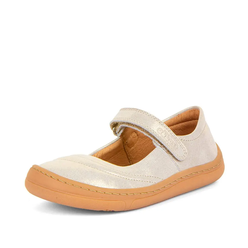 Dívčí barefoot baleríny MARY J Gold Shine Froddo G3140184-5 zlatá - 24