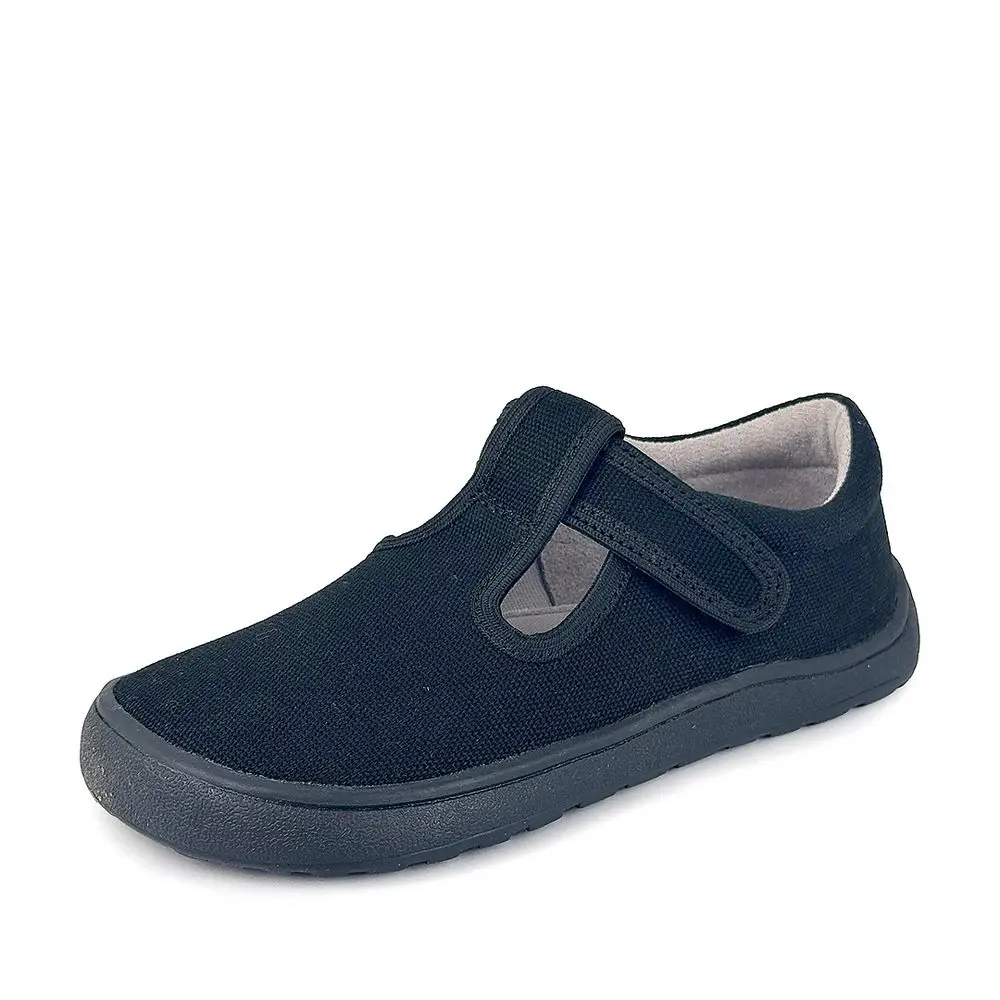 Papuče chlapecké barefoot Protetika KIRBY BLACK -