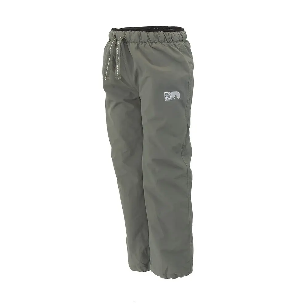 kalhoty sportovní chlapecké podšité fleezem outdoorové, Pidilidi, PD1075-14, khaki -