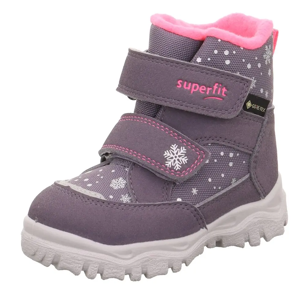 Dívčí zimní boty HUSKY1 Purple/Pink Gore-Tex, Superfit,1-006045-8500 - 23