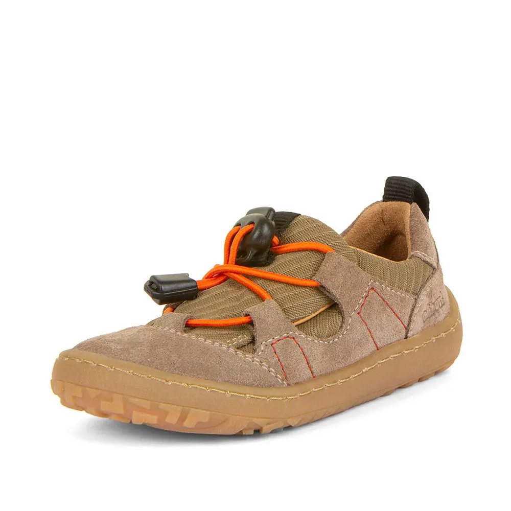 Dětské barefoot tenisky TRACK Olive Froddo G3130243-6 hnědá -