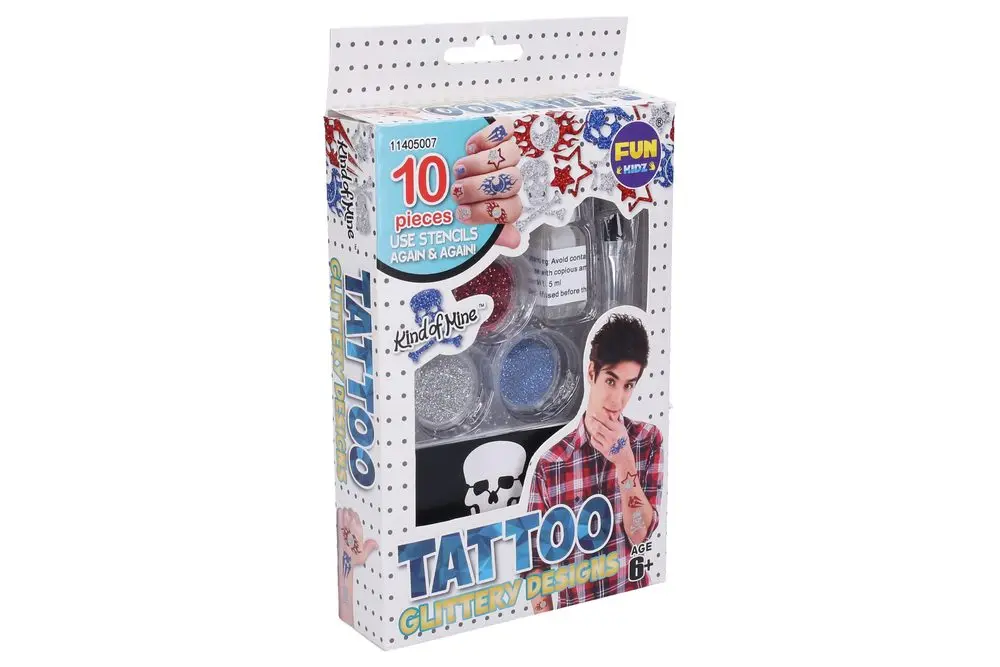 Tetování se třpytkami - kluci, Funkidz, W008165