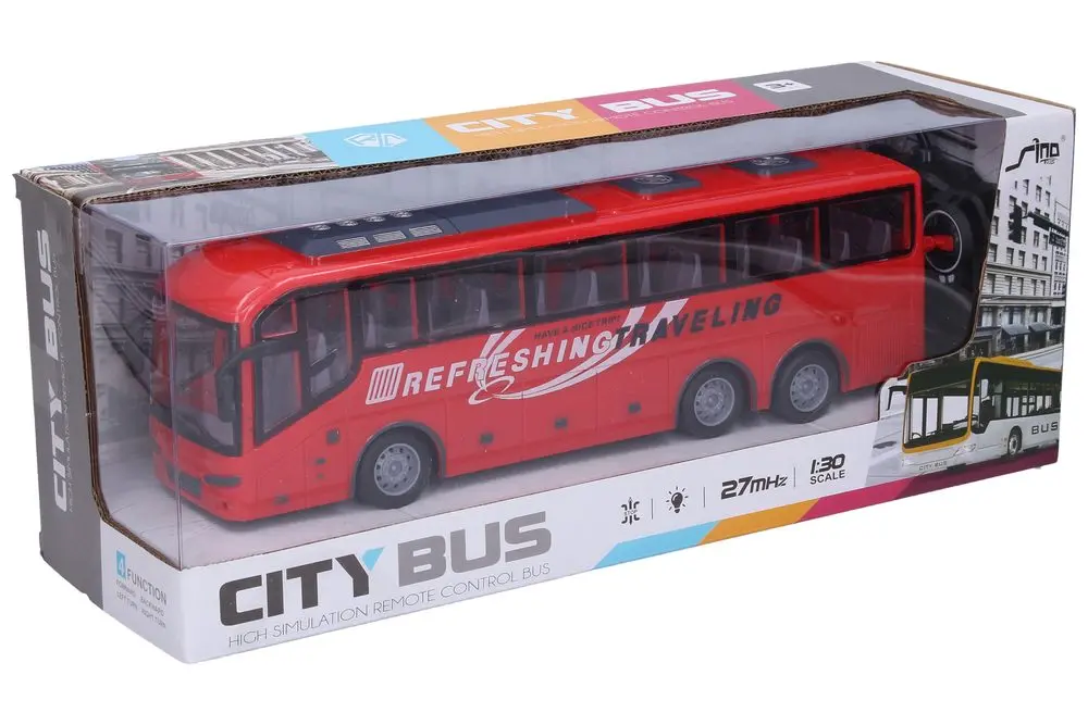 Autobus RC na dálkové ovládání 32 cm, Wiky RC, W013371