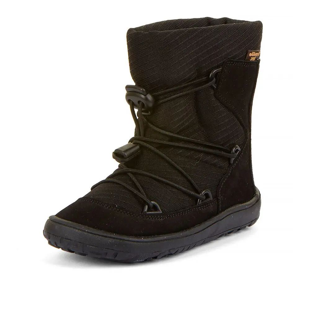 Dětské zimní barefoot boty TEX TRACK WOOL Black G3160251-13