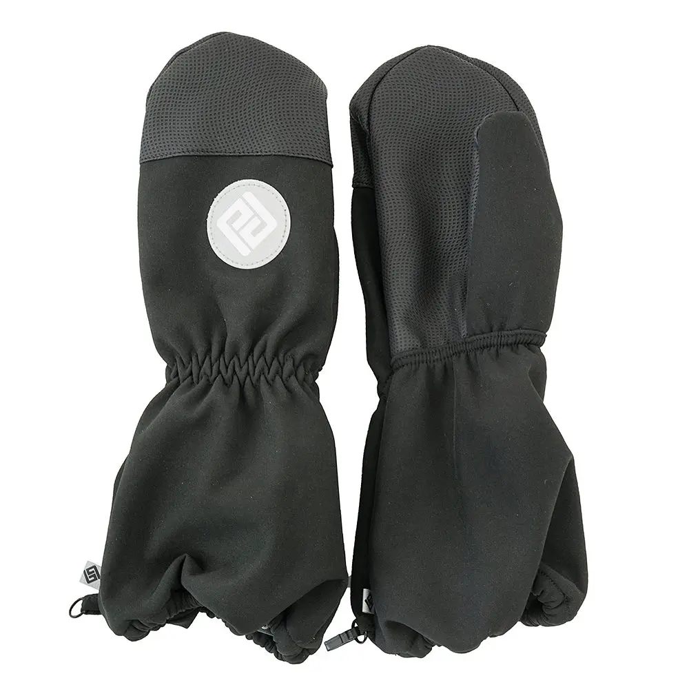 rukavice dětské softshellové palcové, Pidilidi, PD1128-10, černá -