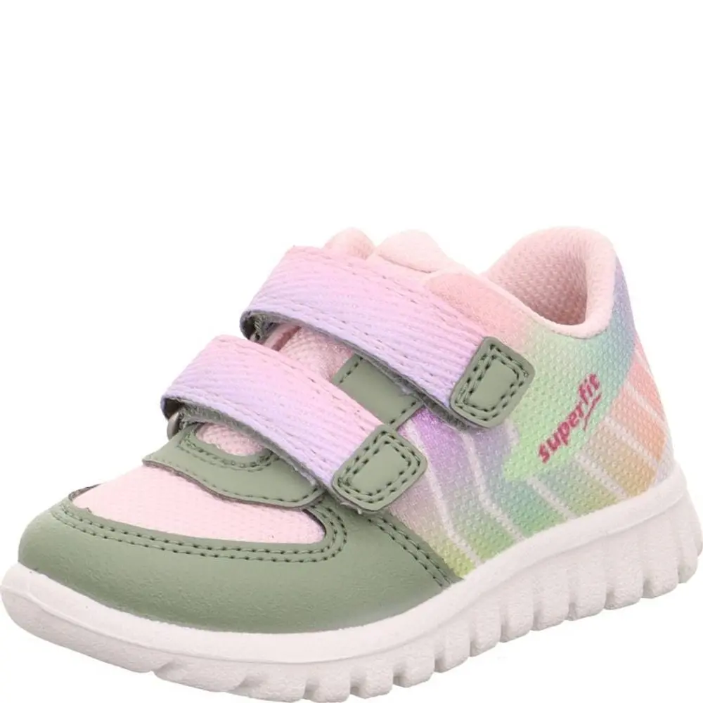 Dívčí barefit tenisky SPORT7 MINI Light Green/Purple Superfit 1-006183-7500 - 27