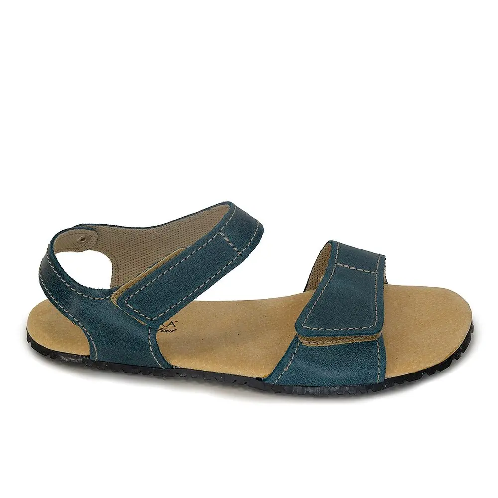 Dámské barefoot sandály Protetika T201 BELITA 54 petrolejová