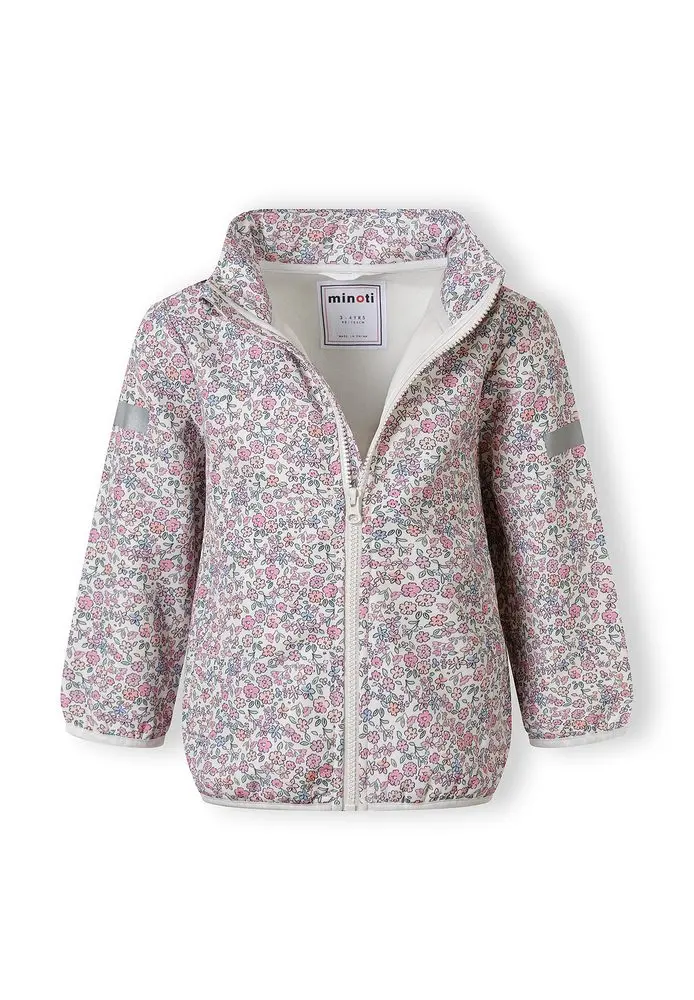 Bunda softshelová dívčí Minoti 30COAT107 růžová -