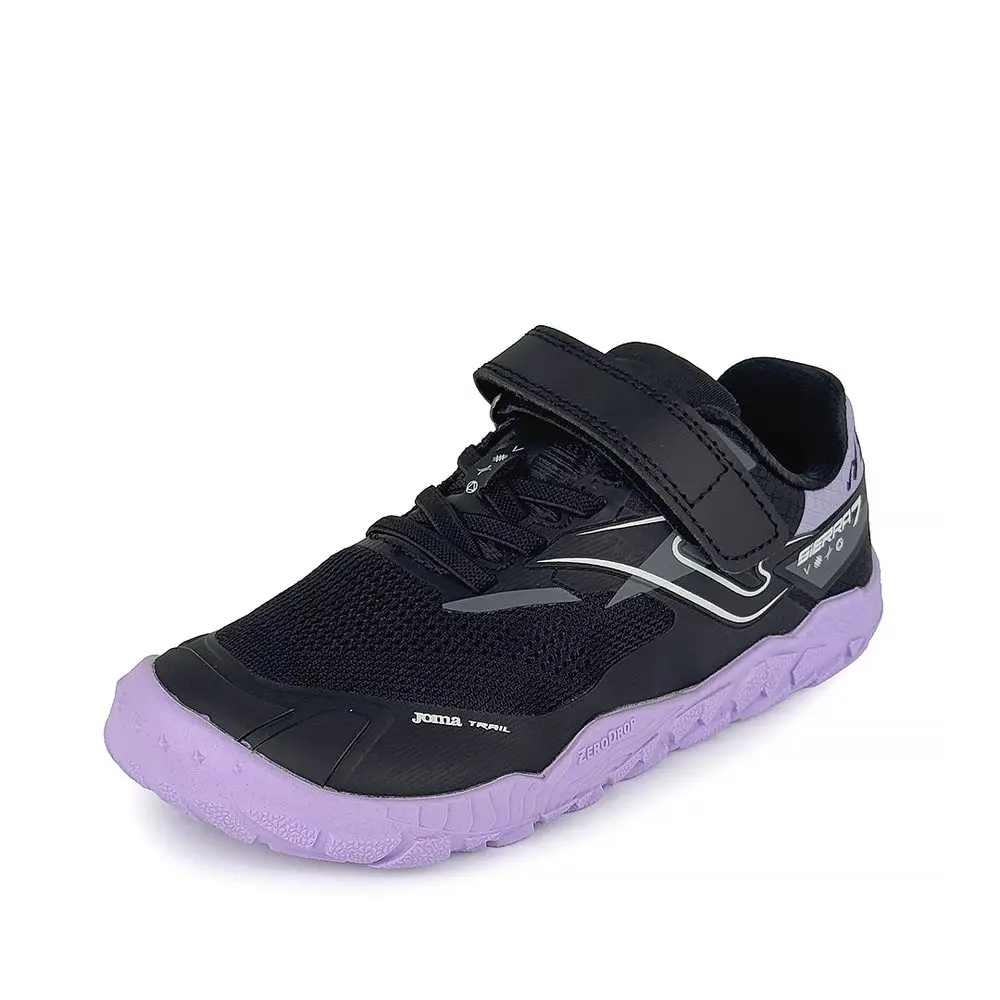 Dětské trailové barefoot tenisky SIERRA JUNIOR BLACK Joma BFSIEJW2601V