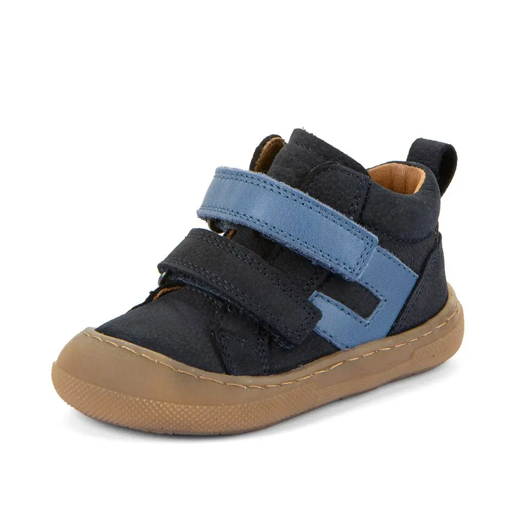 Chlapecké celoroční kotníkové barefoot boty MALY F DARK BLUE Froddo G2130380 - 24