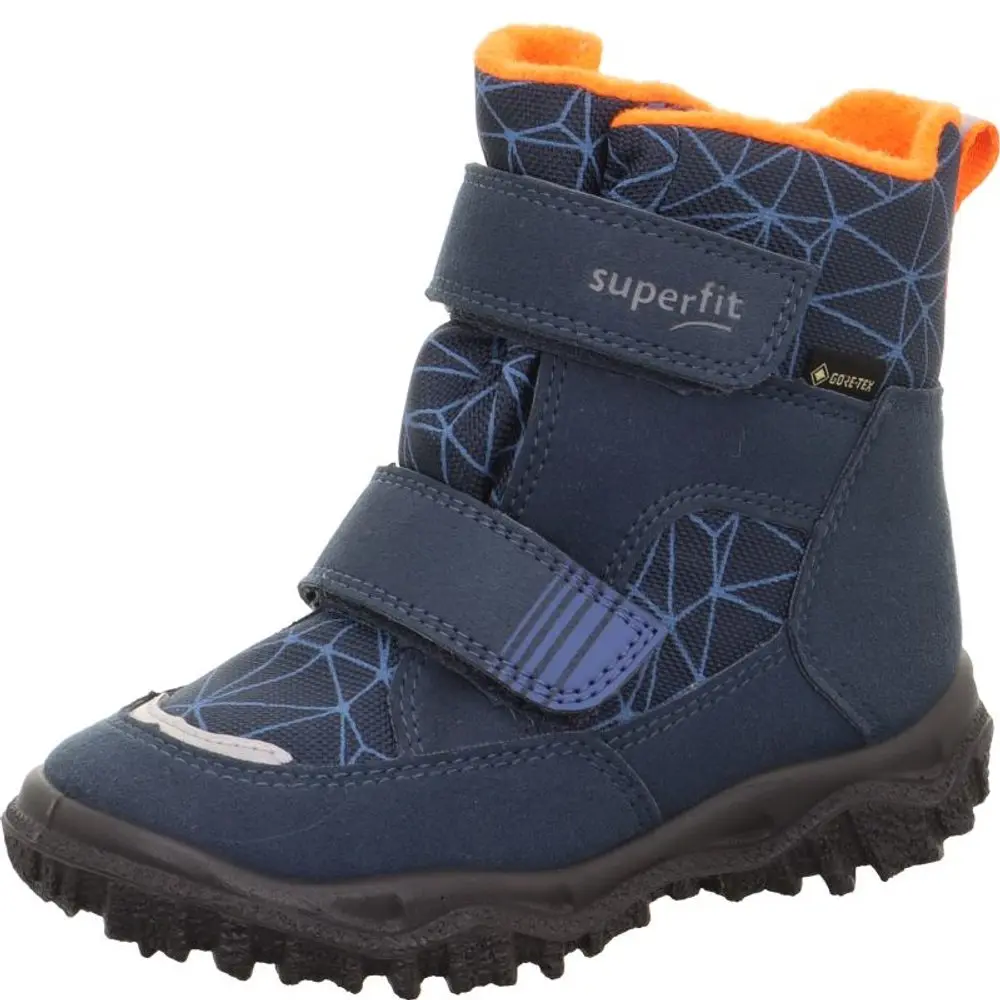Dětské zimní boty HUSKY GTX, Superfit, 1-006080-8030, modro oranžová - 35