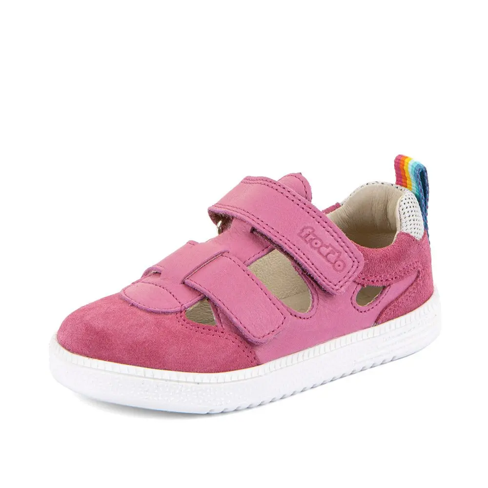 Dívčí barefoot sandály LOOP SANDAL Fuxia Froddo G3150292-6 - 33