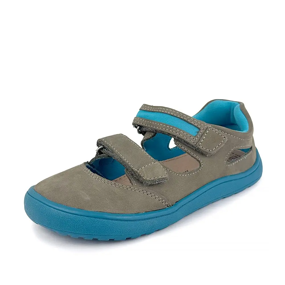 Chlapecké barefoot sandály PROTETIKA NERY KHAKI šedá - 22