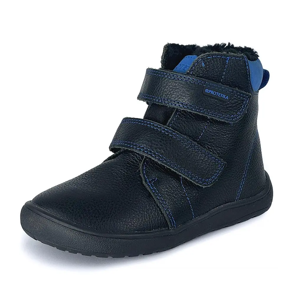 Chlapecké zimní barefoot boty PRO-tex Protetika - DARYK NERO - 35