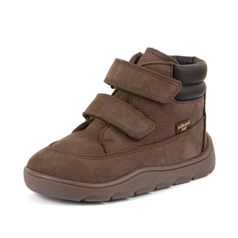 Dětské zimní barefoot boty ZERU TEX BROWN Froddo G2110150-13 -
