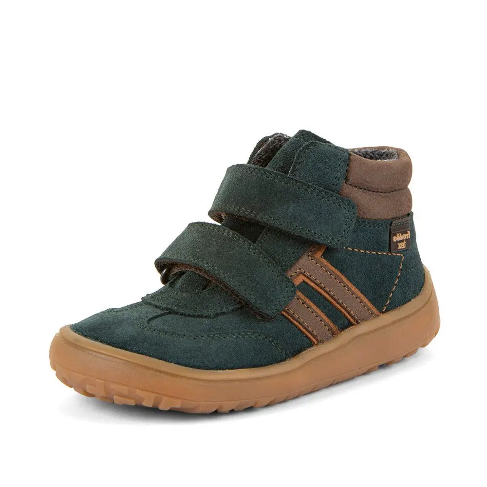Chlapecké celoroční kotníkové barefoot boty F-MOTION TEX PETROLEUM Froddo G3110285-4 -