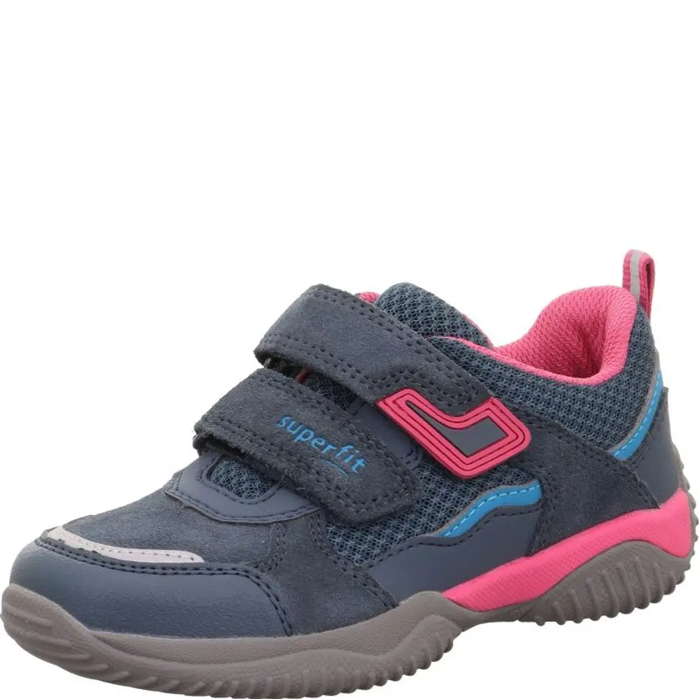 Dívčí tenisky Superfit STORM Blau/Pink 1-006391-8010 - 25