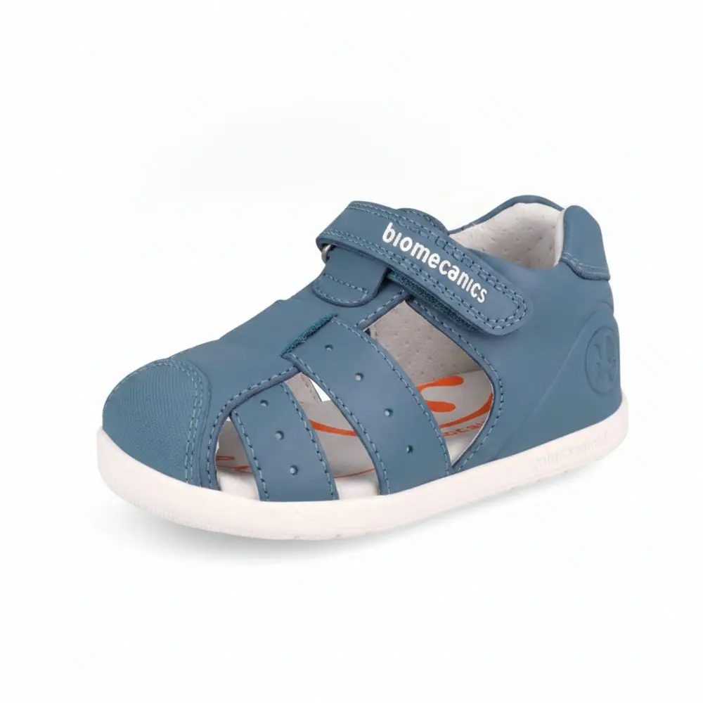 Chlapecké barefoot sandály BASICA INDIGO Biomecanics 262164-A631 -