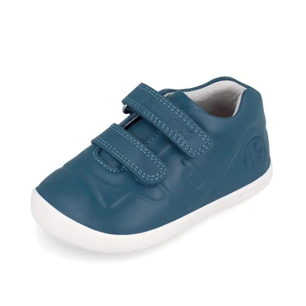 Chlapecké barefoot celoroční boty BASICO PETROL Biomecanisc 241160-F556 -