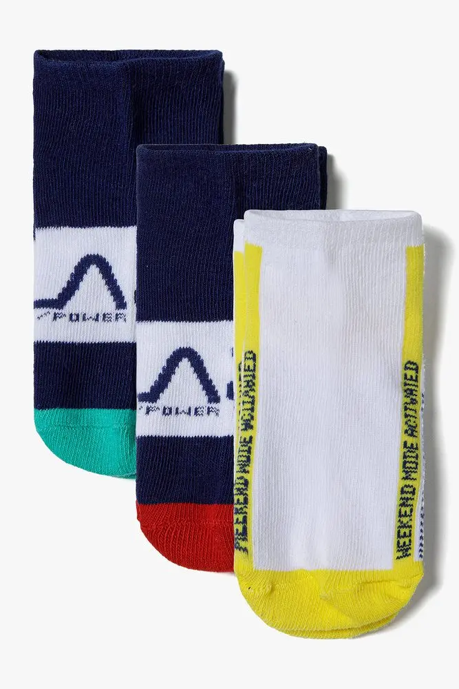 Ponožky chlapecké 3pack, Minoti, 13sock 20, Kluk