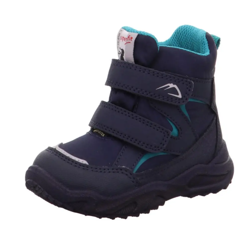 chlapecké zimní boty GLACIER GTX, Superfit, 1-009221-8000, tmavě modrá -