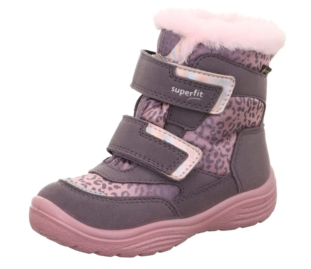 Dívčí zimní boty CRYSTAL Purple/Pink GTX Superfit 1-009091-8530 - 31