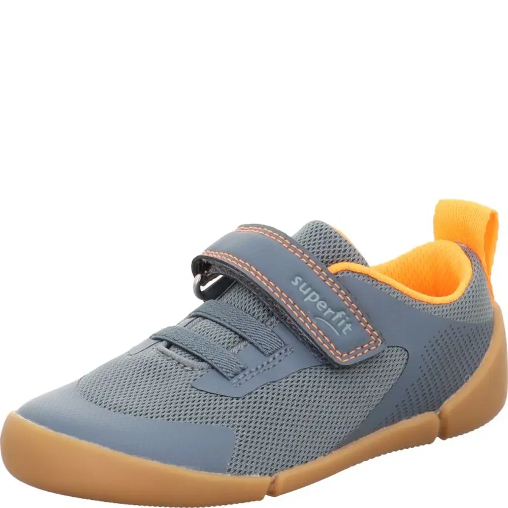 Dětské barefit tenisky VENTO Light Green/Orange Superfit 1-008203-7500