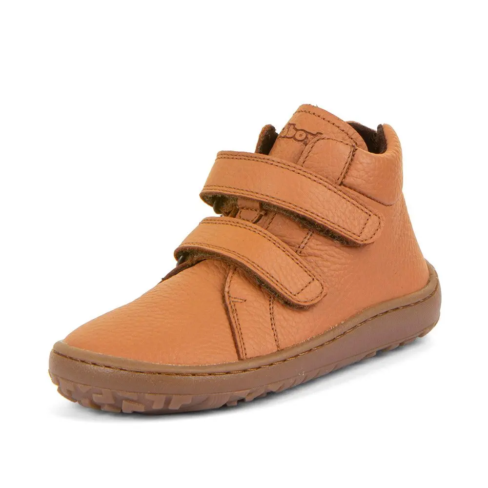 Dětské kotníkové barefoot boty AUTUMN Cognac Froddo G3110263-2 - 36