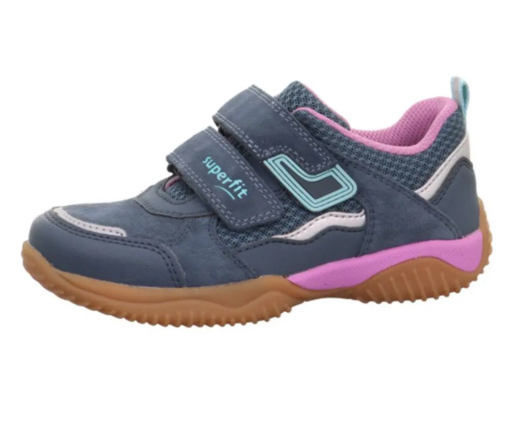 Dívčí tenisky  STORM Blue/Purple Superfit 1-006391-8020 - 32