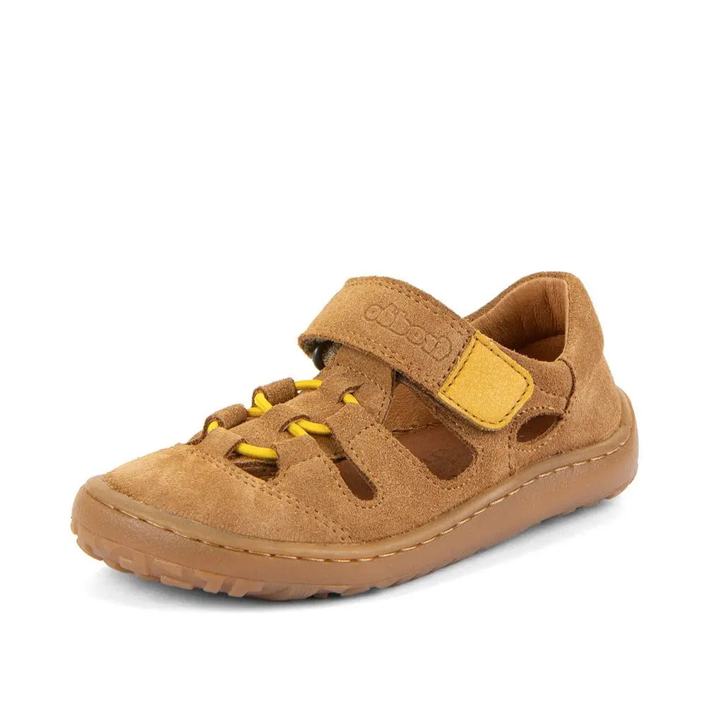 Chlapecké barefoot sandály ELASTIC SANDAL Cognac Froddo G3150290-2 - 25