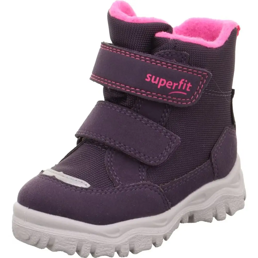 Dívčí zimní boty HUSKY1 Purple/Pink Superfit 1-006047-8500 -