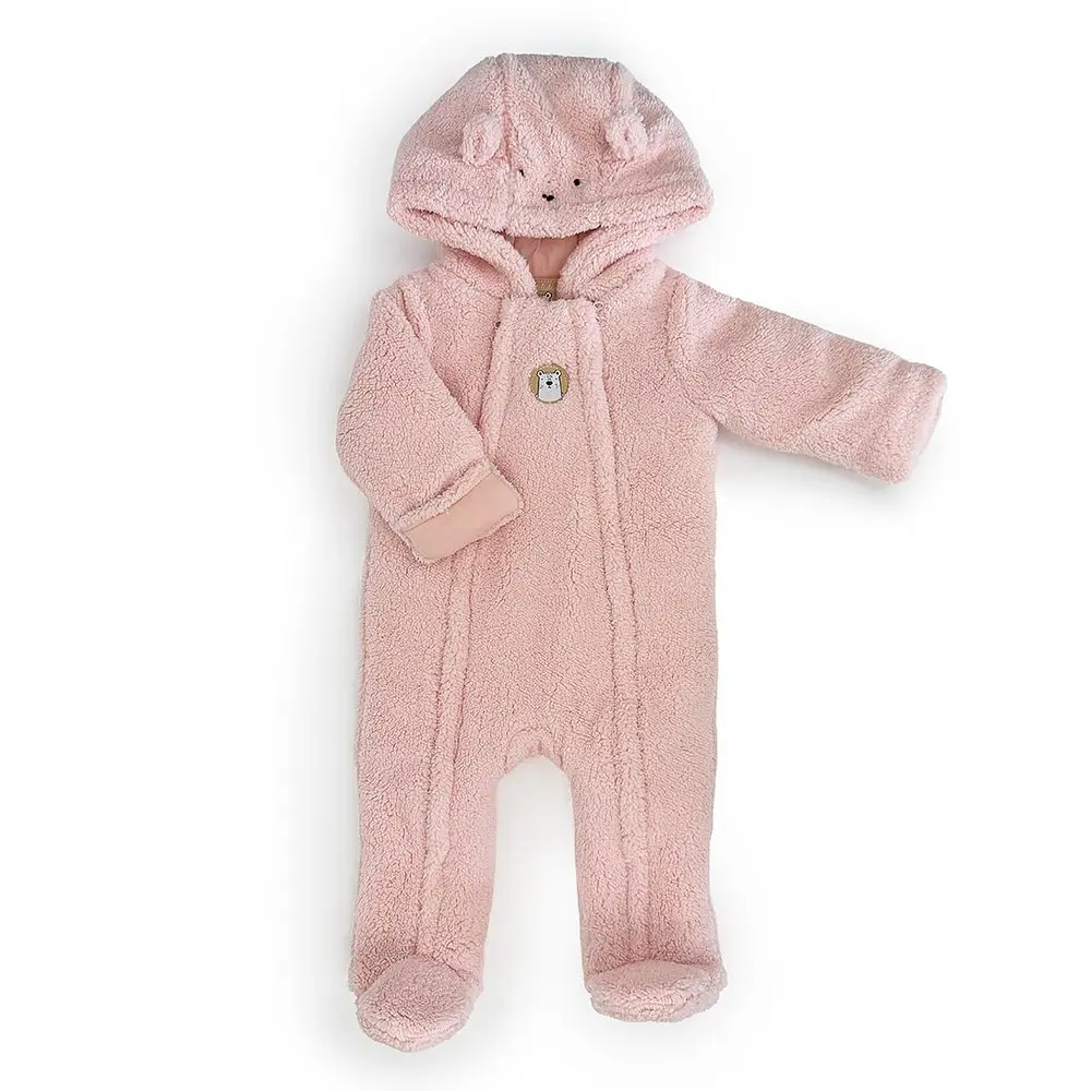 Zimní dívčí kojenecká kombinéza Pidilidi PD1166-03 Pink -